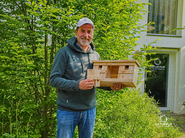 Spatzen-Nistkasten